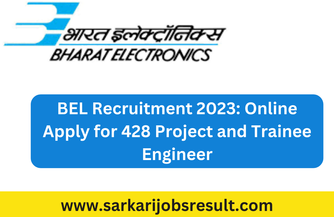 bharat electronics limited recruitment 2022
